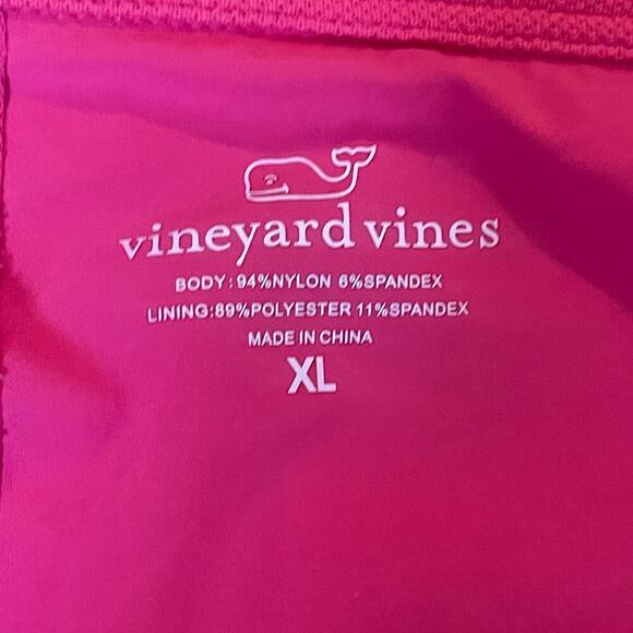 Vineyard Vines Pink 17" Side-Zip Golf Skort - Size XL - Picture 3 of 16